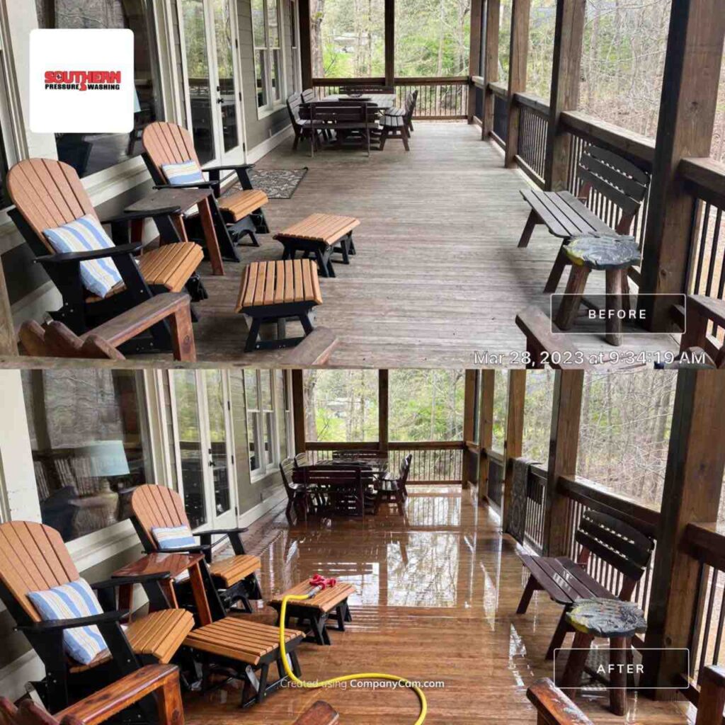 Deck Power Cleaning Service 