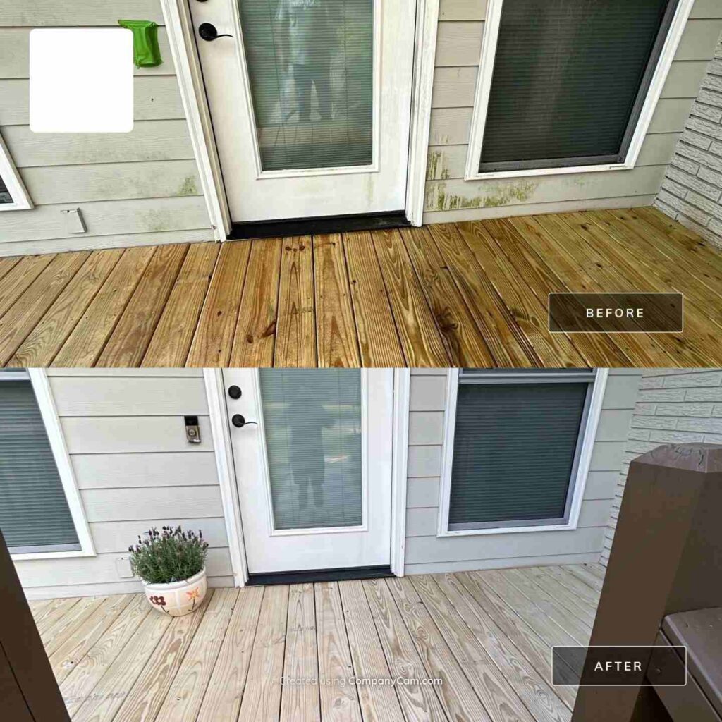 Pressure Washing Deck Cleaning Service